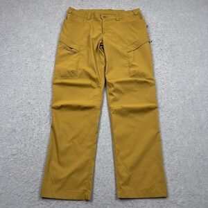 KUIU Tiburon Pants Men's 38x33 Buckskin Brown Cargo Pockets Vented‎ UPF Hunting